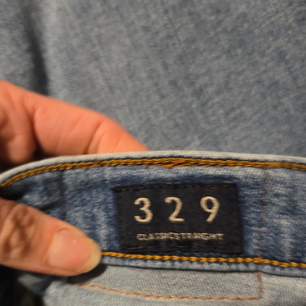 Lucky Brand 329 Light Blue Denim Jeans 34x30 - Picture 4 of 6